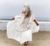 Image of Bikini Cover Up Lace Hollow Crochet Swimsuit Beach Dress Women 2018 Summer Ladies Cover-Ups Bathing Suit Beach Wear Tunic