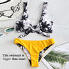 Image of Bikinx Bandeau swimwear women push up swimsuit female Cactus Print micro bikini 2020 sexy bathing suit beach bathers Biquini new