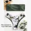 Image of Bikinx Bandeau swimwear women push up swimsuit female Cactus Print micro bikini 2020 sexy bathing suit beach bathers Biquini new