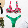 Image of Bikinx Bandeau swimwear women push up swimsuit female Cactus Print micro bikini 2020 sexy bathing suit beach bathers Biquini new