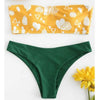 Image of Bikinx Bandeau swimwear women push up swimsuit female Cactus Print micro bikini 2020 sexy bathing suit beach bathers Biquini new