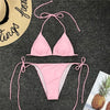 Image of Bikinx Neon bikini thong biquini High cut swimwear women Sexy push up brazilian swimsuit female bathing suit Micro bikini 2020