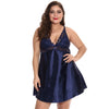 Image of Bikitique Women Plus Size Ultra Short Sling Nightgown Chemises Sexy Lingerie Women Deep V-neck Sling Sexy Underwear Babydoll