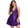 Image of Bikitique Women Plus Size Ultra Short Sling Nightgown Chemises Sexy Lingerie Women Deep V-neck Sling Sexy Underwear Babydoll