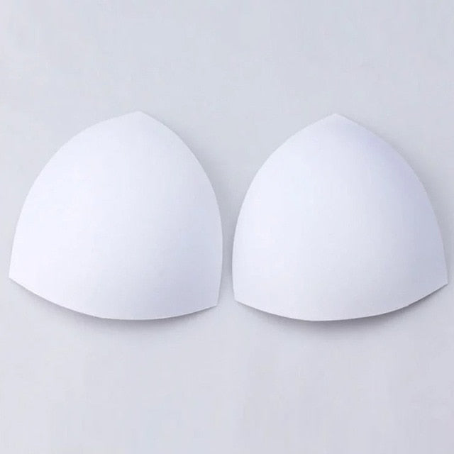 Boshang Bra Pads Inserts, 1 Pair Chest Pad for Sports Bra, Bikini Pads and Swimwear Bra Removable Bra Pads