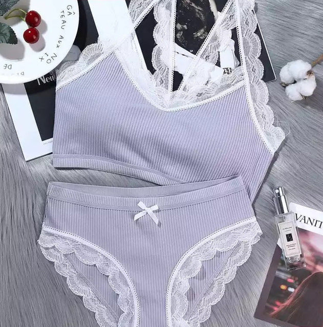 Bra Set for Cotton Training Bra for Girls Teens Underwear Sets for Teenagers Girls Lingerie Teenage Girl Underwear Kids Bra and