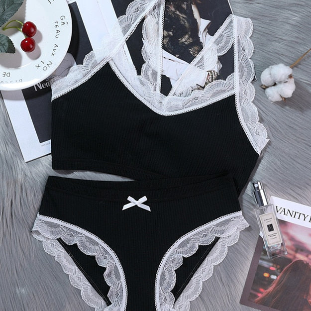 Bra Set for Cotton Training Bra for Girls Teens Underwear Sets for Teenagers Girls Lingerie Teenage Girl Underwear Kids Bra and