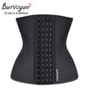 Image of Burvogue Women Corset Waist Trainer Latex Corset Waist Control Corset and Bustier Steel Bone Underbust Slimming Shaper Corselet