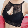 Image of CINOON Women Hollow Out Crop Tops Solid Color Wide Shoulder Strap Beauty Back Lace Camisole Sexy Vest Camisole Crop Top Female