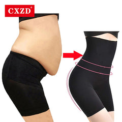 CXZD Shapewear for Women Tummy Control Shorts High Waist Panty Mid Thigh Body Shaper Bodysuit Shaping Lady