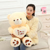 Image of Cheap 50CM 70CM 90CM Teddy Bear Bears Embrace Giant Big Toys Doll Stuffed Plush Animals I love You Doll Valentine Gift for girl