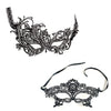 Image of Cosplay Party Sexy Costumes Sexy Lingerie Hot Erotic Baby Doll Sexy Lingerie for Women Female Hollow Out Black Lace Mask 1/2pcs