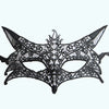 Image of Cosplay Party Sexy Costumes Sexy Lingerie Hot Erotic Baby Doll Sexy Lingerie for Women Female Hollow Out Black Lace Mask 1/2pcs