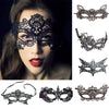 Image of Cosplay Party Sexy Costumes Sexy Lingerie Hot Erotic Baby Doll Sexy Lingerie for Women Female Hollow Out Black Lace Mask 1/2pcs