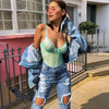 Image of Cryptographic Neon Pink Classic Sheer Lace Bodysuit Women Sexy Backless Mesh Straps Jumpsuit High-Cut Body Suits Thong Hot Sale