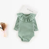 Image of Cute Lace Baby Bodysuits Autumn Spring Newborn Girls Clothing Baby Climbing Suit Baby Jumpsuits Baby Girl Clothes Bebe Body Suit