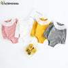 Image of Cute Lace Baby Bodysuits Autumn Spring Newborn Girls Clothing Baby Climbing Suit Baby Jumpsuits Baby Girl Clothes Bebe Body Suit
