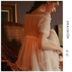 DRAIMIOR Light luxury New Sexy princess Dress Lingerie Intimates Sexy Hot Erotic Sleepwear Sexy Underwear Babydoll DR0034