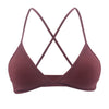 Image of De Monarchia Sexy Lingerie Set Cotton Thin Screw Thread Push Up Bra Set beauty back Women Bra Panties Set Comfort Underwear