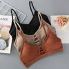 Image of DeRuiLaDy Thin Strap Bralette Sexy Lingerie Seamless Hollow Out Soft Bras For Women Wireless Push Up Bra Comfortable Underwear