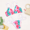 Image of Dot Patchwork Bandeau Bikini 2019 High Quality Push Up Bikinis Female Bikini Set Swimsuit Women'S Beach Feminino May Biquinis