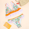 Image of Dot Patchwork Bandeau Bikini 2019 High Quality Push Up Bikinis Female Bikini Set Swimsuit Women'S Beach Feminino May Biquinis