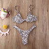 Image of Drop Shipping Sexy Push Up Unpadded Brazilian Bikini Set Women 4 Colors Bandage Bikini Set Swimsuit Triangle Swimwear Bathing