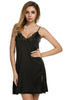 Image of Ekouaer sleep dress Sexy Satin Sleepwear Silk Nightgown Women Nightdress Sexy Lingerie Plus Size S M L XL XXL Female Nightie