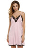Image of Ekouaer sleep dress Sexy Satin Sleepwear Silk Nightgown Women Nightdress Sexy Lingerie Plus Size S M L XL XXL Female Nightie