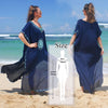 Image of Embroidery Cotton Beach Cover up Saida de Praia Swimsuit Women Bikini cover-ups Tunics for Beach Pareo Sarong Beachwear #Q643