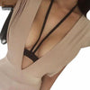 Image of FEITONG Women sexy lingerie Bandage Erotic Halter Bra Strappy Open Bra Gothic Bondage Lingerie Garter Strap Underwear Belt Sexy