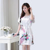 Image of Fashion 2018 NEW Sexy Strap Top Robe Summer Womens Sleepwear Casual Faux Silk Home Wear Nightwear Bath Gown Size M-XXL