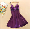 Image of Fashion Sexy Women Lingerie Nightgown Casual Ladies Sleepwear Nightdress Camisola Vestidos Femininos Nightie Women Clothing