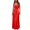 Image of Fashion Women Summer Dress Boho Style Sleeveless Strappy Female Girls Dresses V-neck Bandage Party Beach Dress Feminine les robe