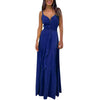 Image of Fashion Women Summer Dress Boho Style Sleeveless Strappy Female Girls Dresses V-neck Bandage Party Beach Dress Feminine les robe
