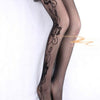 Image of Fashion Womens Lady Girls Black Sexy Fishnet Pattern Jacquard Stockings Pantyhose Tights  skull Woman 1pcs dww36