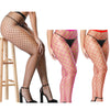 Image of Fashion red medium grid women high waist stocking fishnet club tights panty knitting net pantyhose trouser mesh lingerie