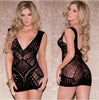 Image of Fishnet Teddy Bodysuits catsuit Sexy Lingerie Women Erotic Underwear Bodystockings Baby Doll Intimates Mesh Body Sexy Stockings
