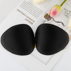Flymokoii 10 Pairs/Lot Sponge Push Up Enhancer Chest Cups Breast Bikini Swimwear Triangle Bra Pads Woman Inserts for Swimsuit