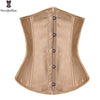 Image of Free Shipping Satin Mini Waist cincher Bustiers Top Workout Shape Body shaper Plus Size Underbust sexy women Corset S-6XL 28335