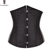 Image of Free Shipping Satin Mini Waist cincher Bustiers Top Workout Shape Body shaper Plus Size Underbust sexy women Corset S-6XL 28335