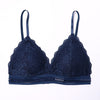 Image of French Style Bralette Seamless Deep V Lace Girl Women Bra Wireless Thin Underwear Sexy Lingerie Soft Bras For Women Girl Hot