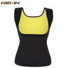 Image of HEXIN Plus Size Neoprene Sweat Sauna  Body Shapers Vest Waist Trainer Slimming Vest Shapewear Weight Loss Waist Shaper Corset