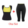 Image of HEXIN Womens Slimming Pants  Thermo Neoprene Sweat Sauna Body Shapers Fitness Stretch Control Panties Burne Waist Slim Pants