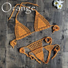 Image of Handmade Crochet Micro Bikini G Thong String Beach Micro Swimwear Sexy Lingerie Sets 2019 Hot Sale