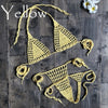 Image of Handmade Crochet Micro Bikini G Thong String Beach Micro Swimwear Sexy Lingerie Sets 2019 Hot Sale