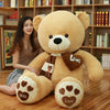 Image of High Quality 80/100CM 4 Colors Teddy Bear With Scarf Stuffed Animals Bear Plush Toys Teddy Bear Doll Lovers Birthday Baby Gift