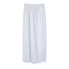 Hirigin 2019 Cover Up Beach Women Dress Bikini Cover Ups Pure Candy Color Bathing Suit Women Swimsuit Beachwear Wrap Mesh Skirt