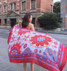 Image of Hot New 90x180cm Twill cotton Pareo 2018 Summer Cover-Ups Rectangle Wrap Scarf Swimsuit Bikini Cover Up Autumn Beach Sarong Mats