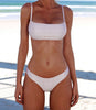 Image of Hot Sexy Bikini Set Two Piece Swimsuit Bikinis Swimwear Women Solid Biquini Popular Female Swimming Suit Beachwear Bathing Suit